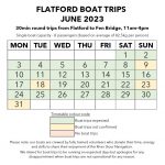 2023-07-JUL-Flatford-Boat-Trips-Timetable